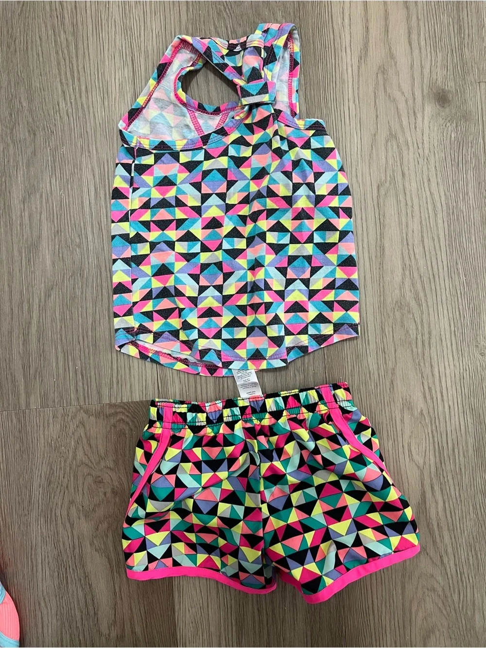 Girls Activewear Bundle 2T Athletic Tank Shorts Sets